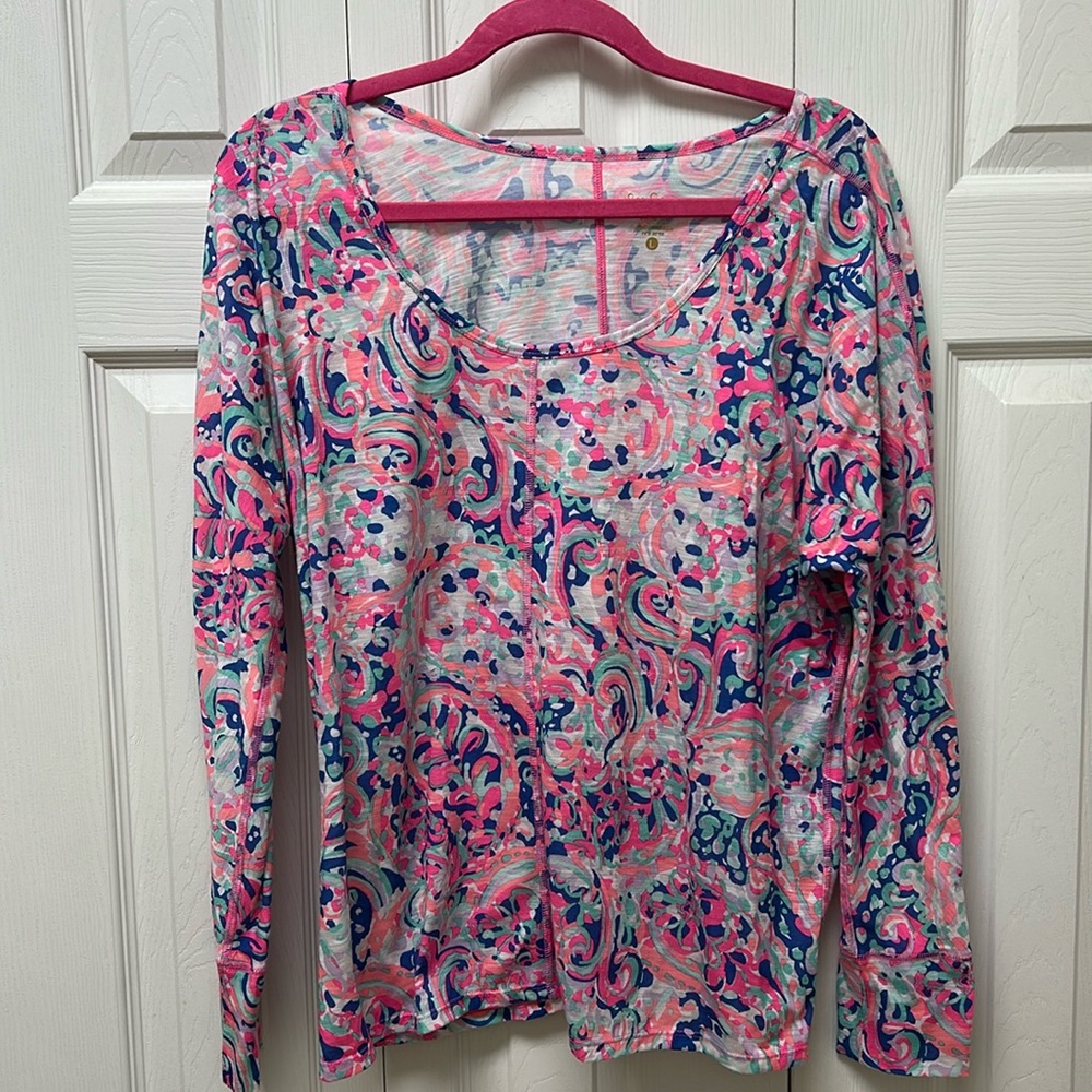 Lilly Pulitzer Long Sleeve Luxletic Top